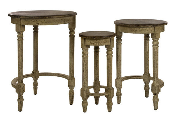 antique nesting tables